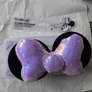 Disney Minnie Mouse X The Crème 3D Teddy Headband